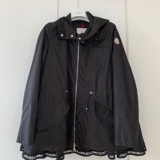 モンクレール(MONCLER)のMONCLER（モンクレール） LOTY ブラック　サイズ1(スプリングコート)