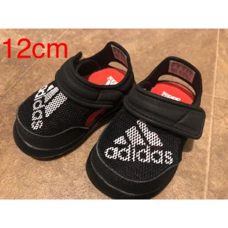 アディダス(adidas)の【美品】アディダス メッシュサンダル 12cm(サンダル)