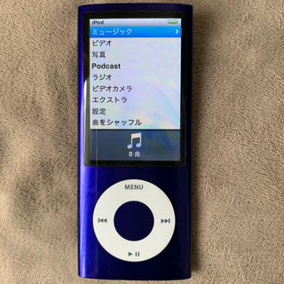 アップル(Apple)の【美品】Apple iPod nano第5世代　8G(ポータブルプレーヤー)
