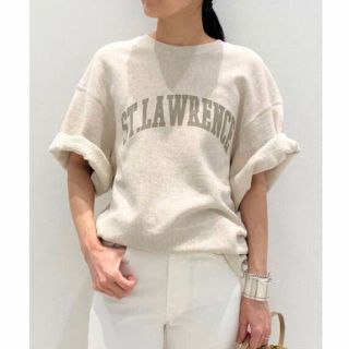 アパルトモンドゥーズィエムクラス(L'Appartement DEUXIEME CLASSE)のAMERICANA 3/4 Sleeve Sweat プルオーバー (トレーナー/スウェット)