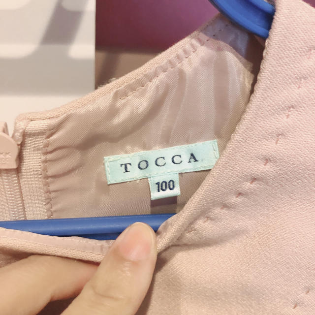 TOCCA(トッカ)のトッカ　100センチワンピース キッズ/ベビー/マタニティのキッズ服女の子用(90cm~)(ワンピース)の商品写真