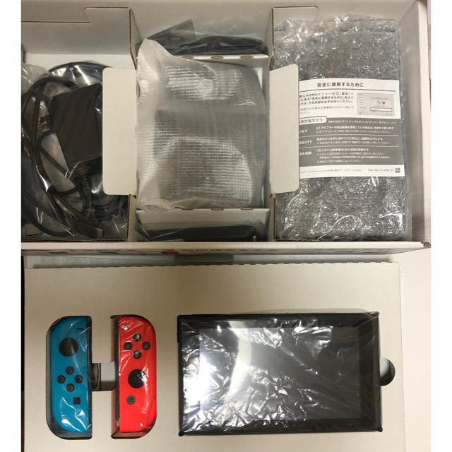 Nintendo Switch Joy-Con (L) ネオンブルー/ (R)ゲームソフトゲーム機本体