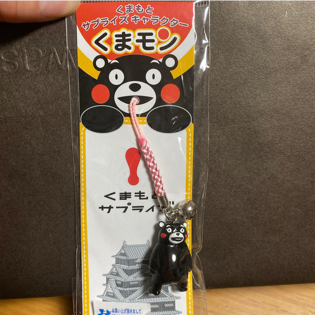 【新品未使用】くまモン　ストラップ エンタメ/ホビーのアニメグッズ(ストラップ)の商品写真