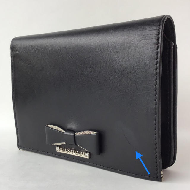 JILLSTUART(ジルスチュアート)のJILLSTUART 折り財布 ブラック 新品 がま口 財布 パイソン レディースのファッション小物(財布)の商品写真