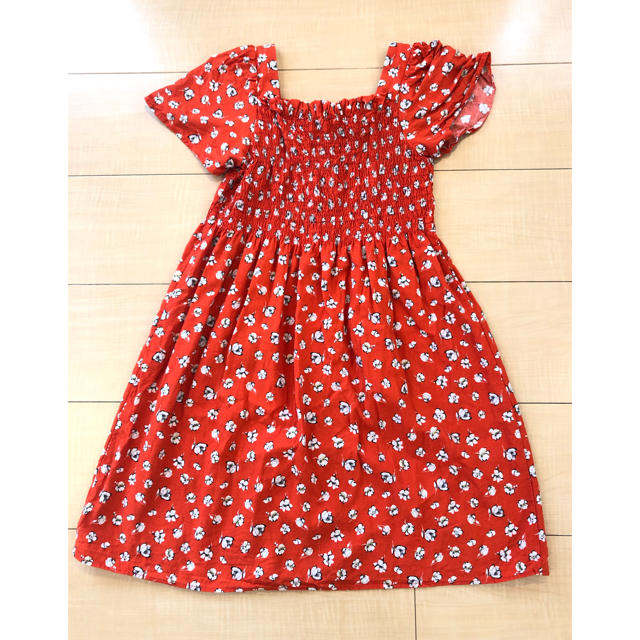 ZARA KIDS(ザラキッズ)のZARA キッズ 花柄ワンピース キッズ/ベビー/マタニティのキッズ服女の子用(90cm~)(ワンピース)の商品写真