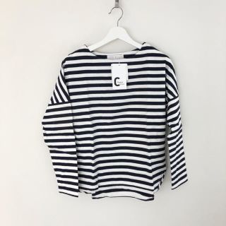 センスオブプレイスバイアーバンリサーチ(SENSE OF PLACE by URBAN RESEARCH)の新品 オーガニックコットン ボーダーT(Tシャツ(長袖/七分))