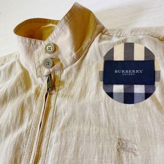 バーバリー(BURBERRY)の◾️BURBERRY 麻混　ジャンパー(ブルゾン)