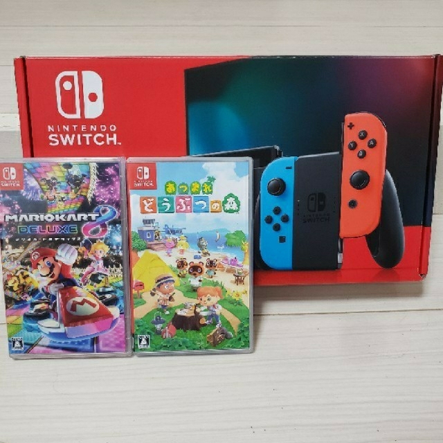 安住紳一郎アナ 新型Nintendo Switch ネオン どうぶつの森 マリオ