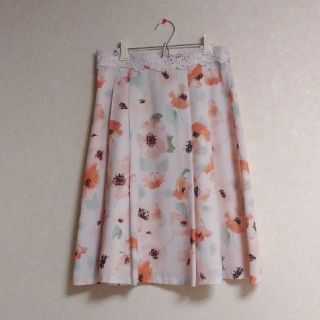 プロポーションボディドレッシング(PROPORTION BODY DRESSING)の♡プロポーション 花柄スカート♡(ひざ丈スカート)