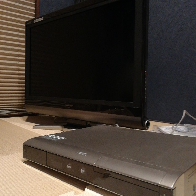 最終値下げ　SHARP テレビ　レコーダーセット　一人暮らしに　個人部屋用に