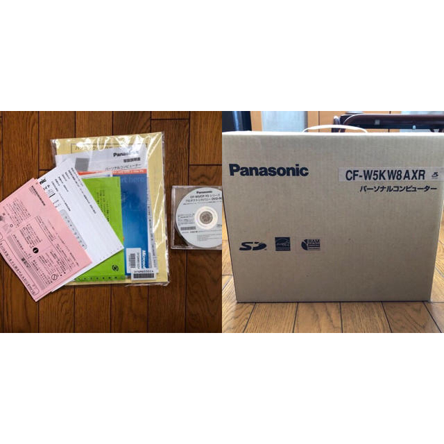【ノートパソコン】Panasonic Let’snote CF-W5KW8AXR