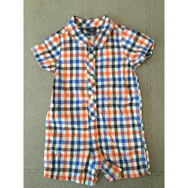 babyGAP(ベビーギャップ)のカバーオール　80センチ キッズ/ベビー/マタニティのベビー服(~85cm)(カバーオール)の商品写真