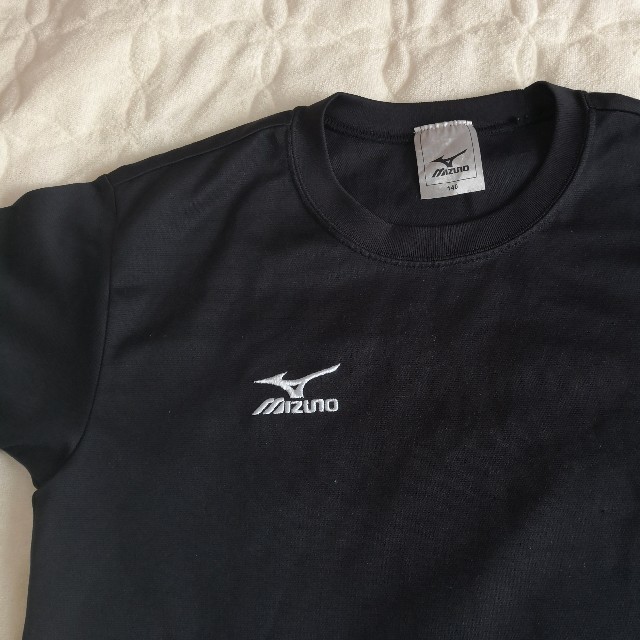 MIZUNO(ミズノ)のミズノ スポーツTシャツ 140 黒 キッズ/ベビー/マタニティのキッズ服男の子用(90cm~)(Tシャツ/カットソー)の商品写真