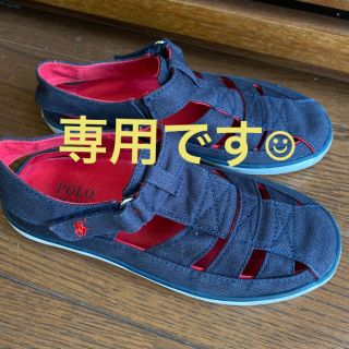 ポロラルフローレン(POLO RALPH LAUREN)のラルフローレン　サンダル　21センチ(サンダル)