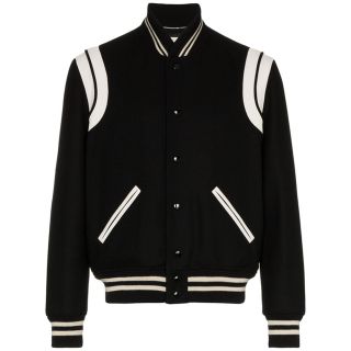 【値下げ】Saint Laurent Paris スタジャン　テディジャケット