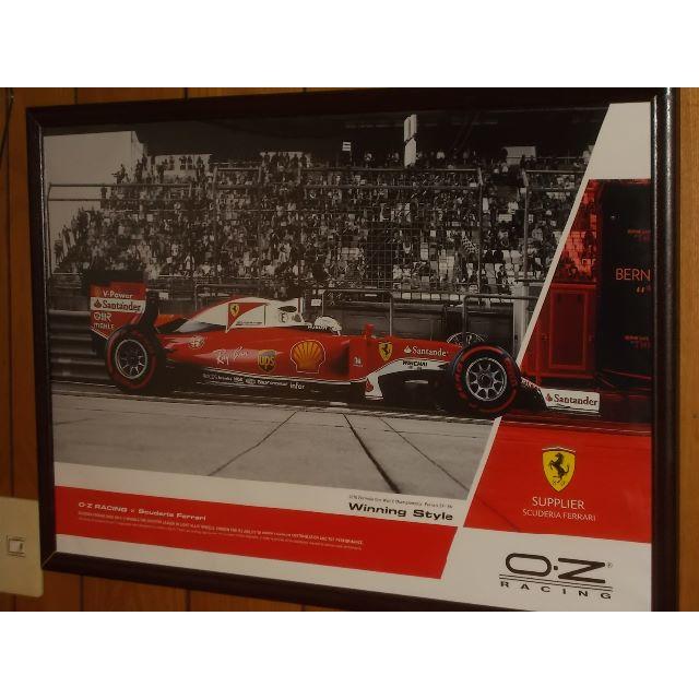 Ferrari(フェラーリ)のOZホイール/フェラーリ2016 オリジナルポスター　非売品 自動車/バイクの自動車(その他)の商品写真