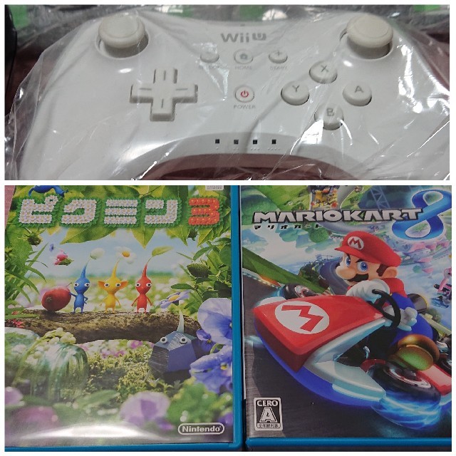 Wii U/ソフト2個/コントローラー/セットの通販 by HIRO's shop｜ウィーユーならラクマ U - Wii 得価高評価