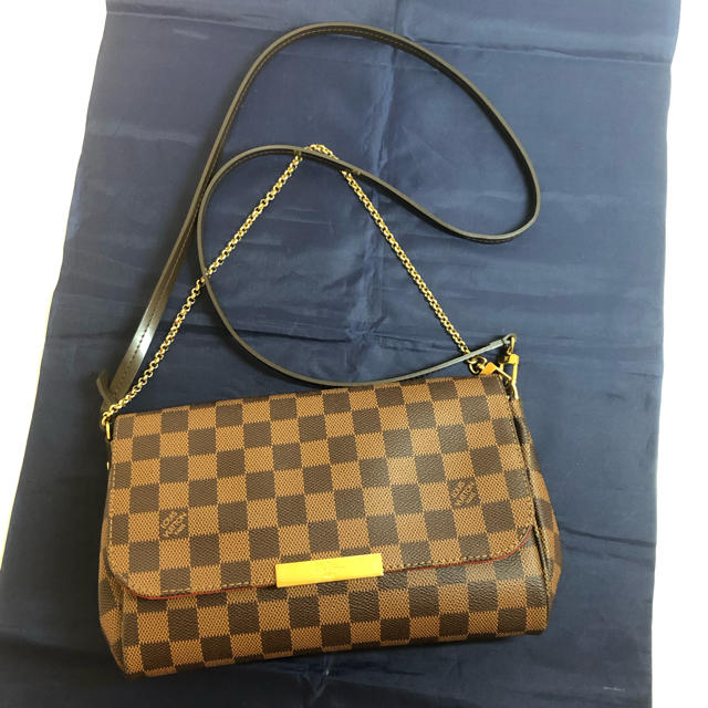 LOUIS VUITTON - 美品　ルイヴィトン ダミエ フェイボリットmm