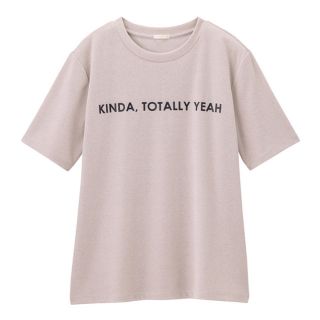 ジーユー(GU)の[美品][GU]ジーユー ラメグラフィックT 双子コーデ おそろコーデ 完売品(Tシャツ/カットソー(半袖/袖なし))