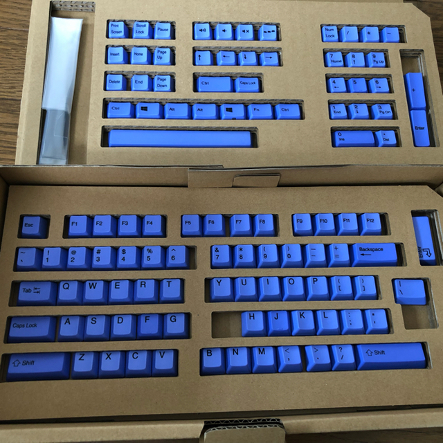 REALFORCE R2英語配列 交換用カラーキートップセット(紫)