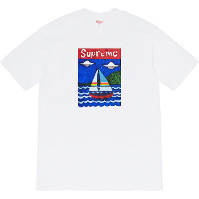 Supreme Sailboat Tee シュプリーム セイルボート TシャツTシャツ/カットソー(半袖/袖なし)