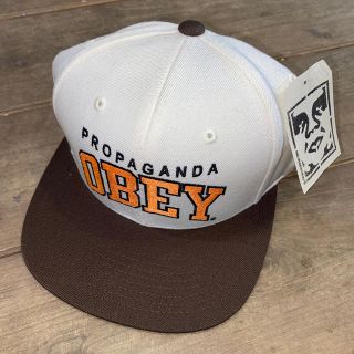 オベイ(OBEY)のOBEY キャップ　ストリート　調整可能　送料込み(キャップ)