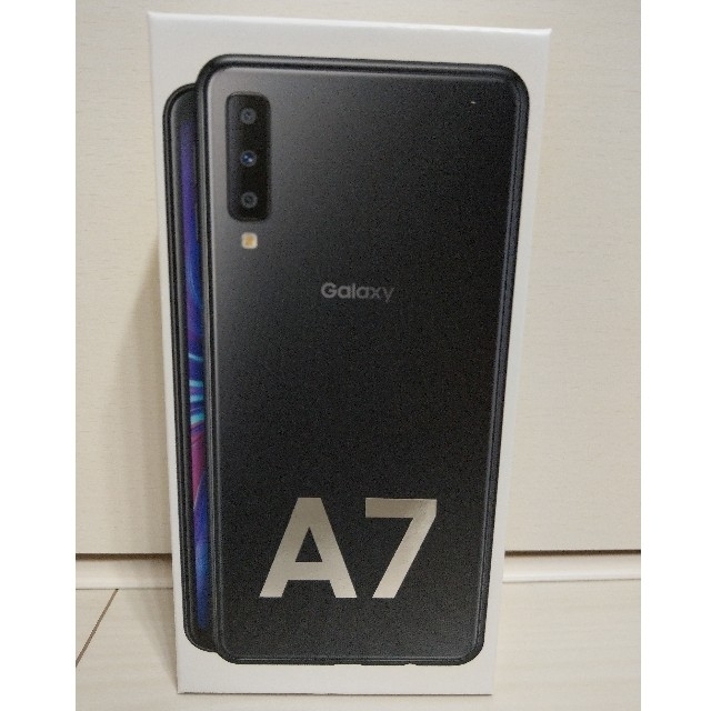 【新品】Galaxy A7 ブラック64GB
