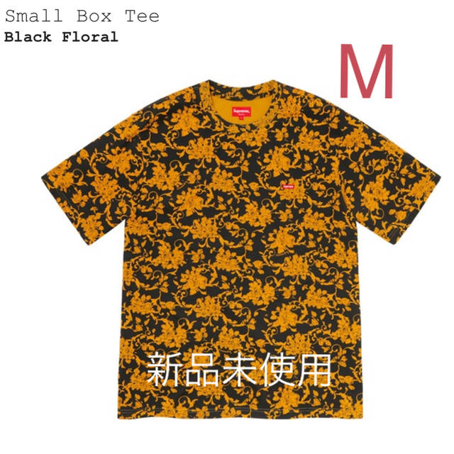 Supreme Floral Logo Tee BLACK S γμ