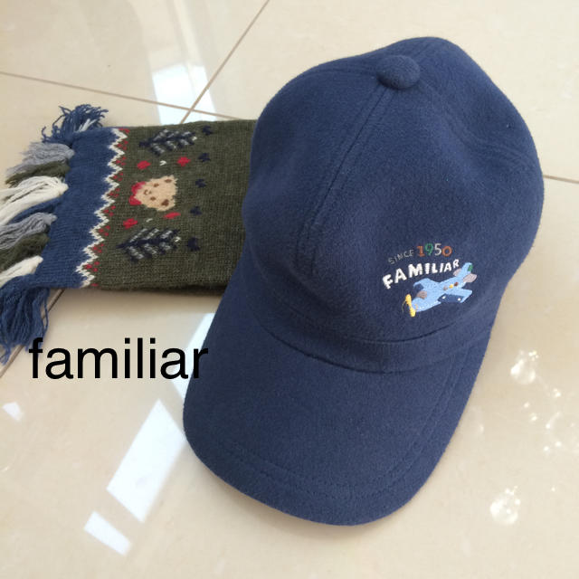 familiar(ファミリア)のYKA様専用ファミリア キャップ キッズ/ベビー/マタニティのこども用ファッション小物(帽子)の商品写真