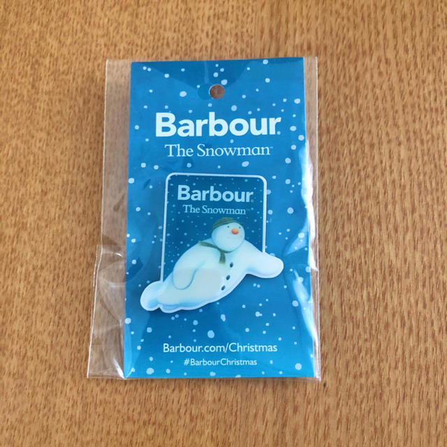 Barbour(バーブァー)のバブアー 40th限定 ピンバッジ スノーマン メンズのファッション小物(その他)の商品写真