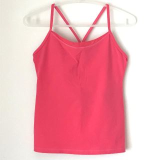 ルルレモン(lululemon)のlululemon ルルレモン Y Tank サーモンピンク(ヨガ)