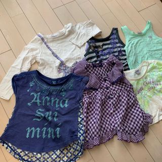 アナスイミニ(ANNA SUI mini)のANNA SUI アナスイミニ　サイズ100 セット売り(Tシャツ/カットソー)