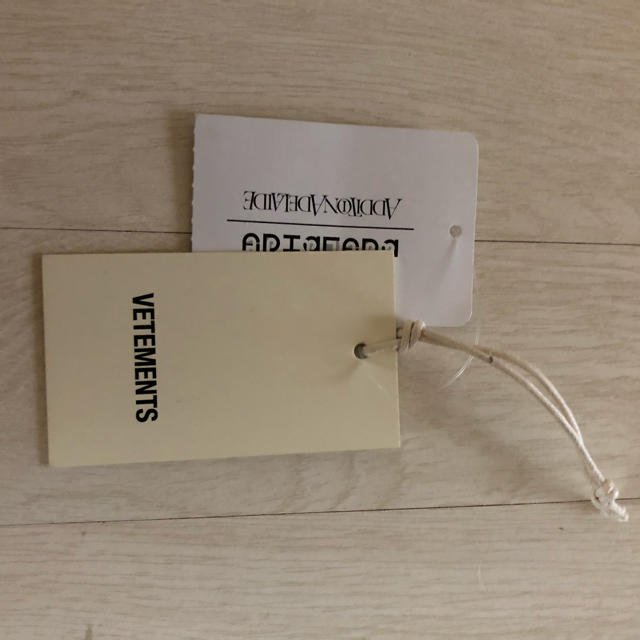 でございま vetements パッチワークパーカー サイズs ブチンスキ