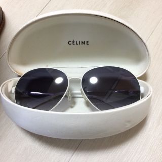 セリーヌ(celine)のセリーヌ サングラス 白 ホワイト CELINE(サングラス/メガネ)