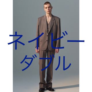 ジョンローレンスサリバン(JOHN LAWRENCE SULLIVAN)のLITTLEBIG セットアップ 19aw ネイビー　ダブル　リトルビッグ(セットアップ)