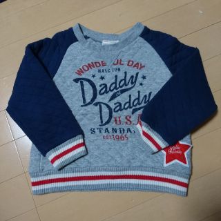 ダディオーダディー(daddy oh daddy)の美品、ダディオダディトレーナー110(Tシャツ/カットソー)