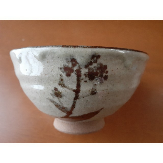 茶人好み抹茶茶碗揃　茶花　三月　菜の花 エンタメ/ホビーの美術品/アンティーク(陶芸)の商品写真