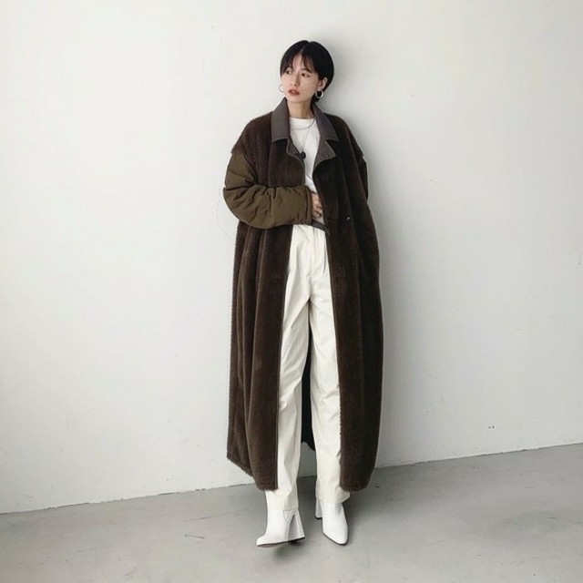 STUDIOUS(ステュディオス)の【新品】CLANE /REVERSIBLE MILITARY LONG COAT レディースのジャケット/アウター(ミリタリージャケット)の商品写真