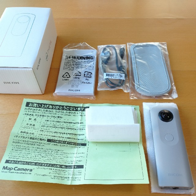 RICOH THETA SC ベージュ 360°カメラ RICOH THETA SC ベージュ 360°カメラ