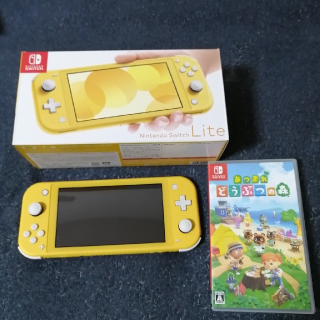 NintendoNintendo Switch Lite（イエロー）＋あつまれどうぶつの森