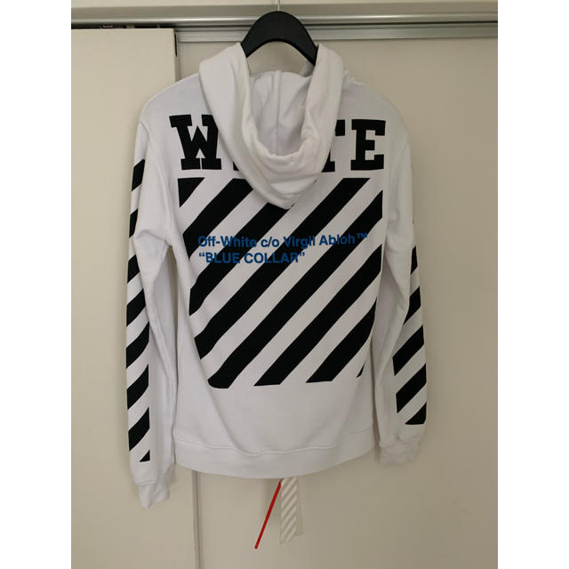 本物　OFF-WHITE　オフホワイト　パーカー　サイズS 定価63000円