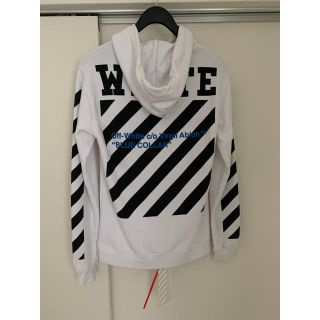 オフホワイト(OFF-WHITE)の本物　OFF-WHITE　オフホワイト　パーカー　サイズS 定価63000円(パーカー)