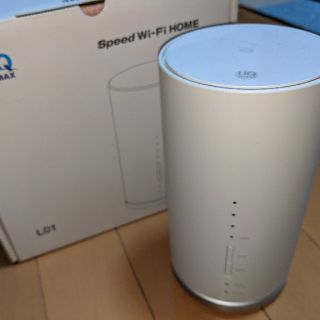 エーユー(au)のau  スピードWiFi  HOME  L01   ホームルーター(PC周辺機器)