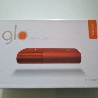 グロー(glo)のglo series2　mini　オレンジ色(タバコグッズ)