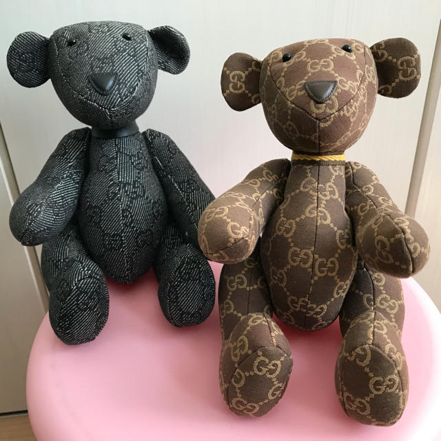 GUCCI テディベア 2体セット エンタメ/ホビー おもちゃ/ぬいぐるみ