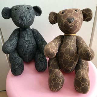 グッチ(Gucci)のGUCCI テディベア 2体セット(ぬいぐるみ)