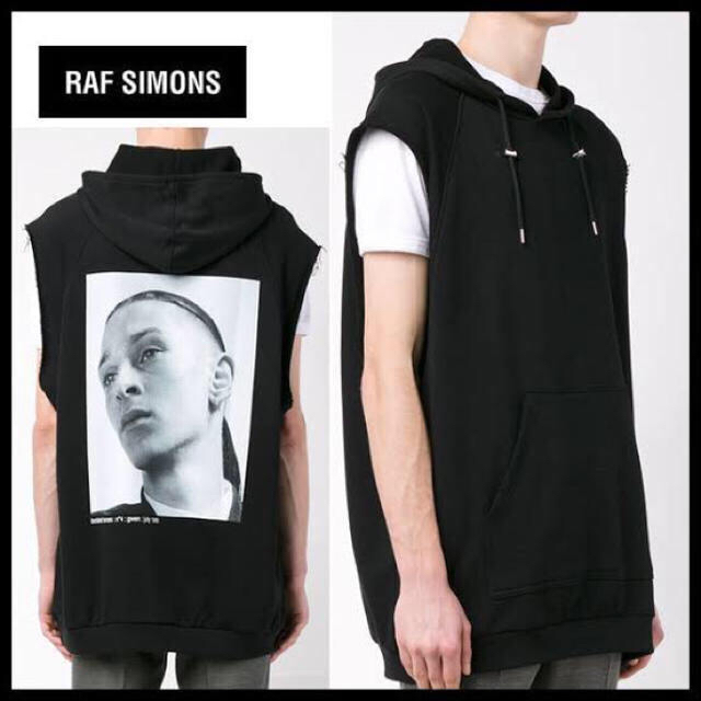 RAFSIMONS ノースリーブパーカー