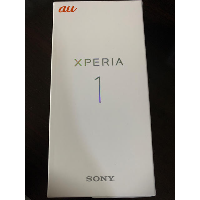 Xperia(エクスペリア)のソニー Xperia 1 SOV40 ブラック　simフリー スマホ/家電/カメラのスマートフォン/携帯電話(スマートフォン本体)の商品写真