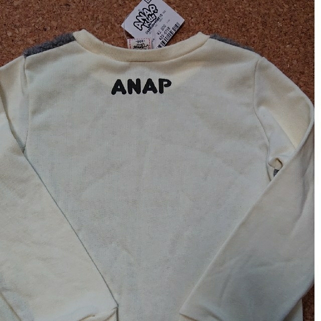 ANAP Kids(アナップキッズ)のANAP トレーナー キッズ/ベビー/マタニティのキッズ服女の子用(90cm~)(Tシャツ/カットソー)の商品写真