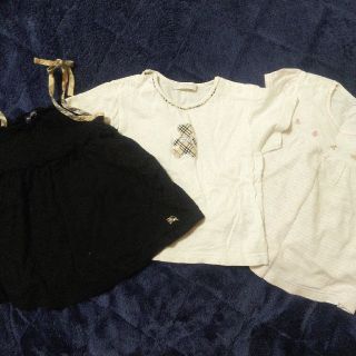 バーバリー(BURBERRY)のBURBERRY ファミリア バーバリー Tシャツ 90cm(Tシャツ/カットソー)